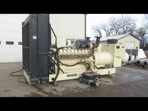 1020 kw Kohler Diesel Generator SN 0644776 Video 5 - Abraham Generator Sales Co.