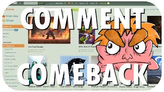 Comment Comeback: I HATE deviantART (edited re-upload)
