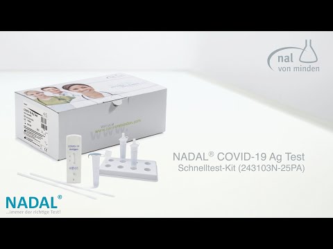 NADAL® COVID-19 Ag Test - COVID-19 Antigen Schnelltest (243103N-25PA)