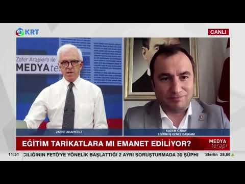 Genel Başkanımız Kadem Özbay, KRT Tv`de Medya Terapi programında @ZaferArapkirli`nin canlı yayın konuğu oldu. Genel Başkanımız Kadem Özbay, okullara din görevlilerinin görevlendirilmesi ile ilgili açıklamalarda bulundu.  | EĞİTİM İŞ