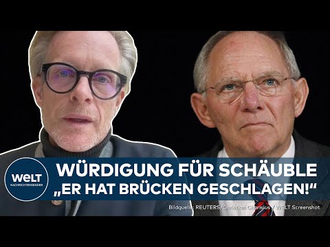 WOLFGANG SCHÄUBLE: Große Trauer um CDU-Politiker! Parteiübergreifende Würdigungen