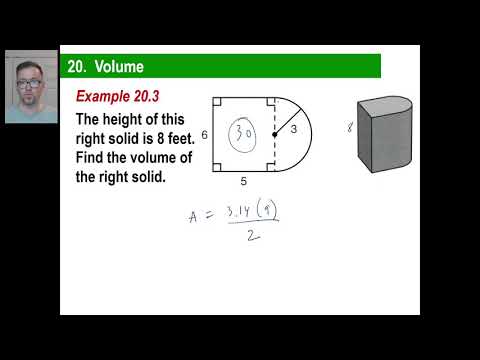 Saxon Math - Algebra 1: 3rd Edition (Lesson 20 - Volume)