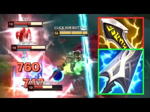 When Bruiser Builds ADC items...