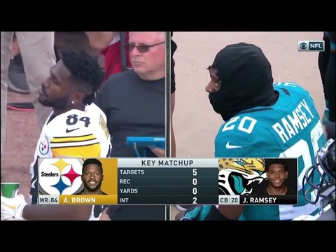 Antonio Brown vs Jalen Ramsey (2018) | WR vs CB Matchup