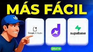 El Método GRATIS que Uso para Crear Apps Web: Google AI Studio + ? + Supabase