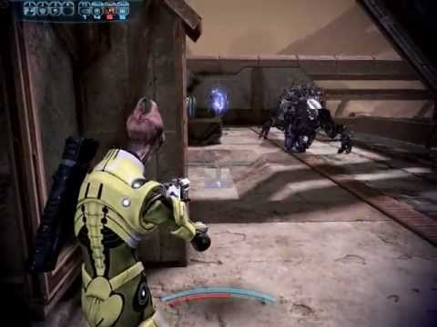 ME3 MP Salarian Infiltrator Gold Solo Giant Reaper waves 10-11
