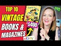 Top 10 Best Vintage Books Magazines to Sell on Ebay for Hundreds in Profit