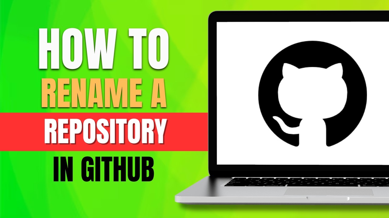 How to Rename a Repository on GitHub (2026)