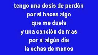 Adios Melancolia karaoke- Ricardo Arjona