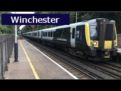 Trains At Winchester, SWML- 19/8/21 (ft, 444019)