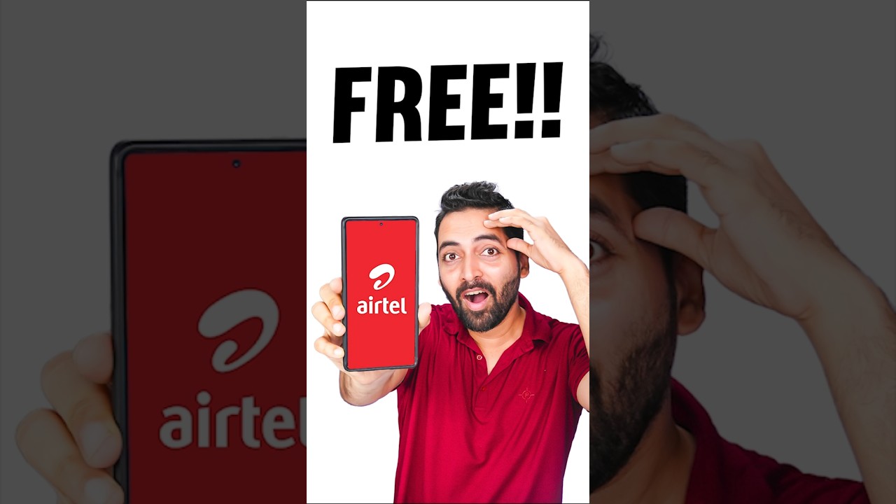 Airtel FREE Surprise : Claim Now ! #shorts
