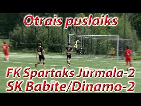 FK Spartaks Jūrmala-2 - SK Babīte/Dinamo-2 (2.puslaiks 18.06.2017)