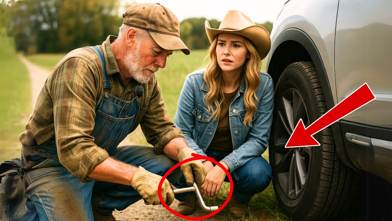 A Struggling Farmer Helps a Stranger Fix Tire, Unaware She's a Country Star Who’ll Change His Life