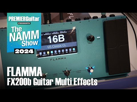 Демонстрация процессора Flamma FX200B