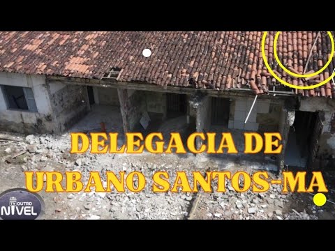 Veja como estar a delegacia de Urbano Santos-MA, que passa por reforma e ampliação