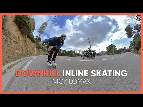 Downhill with Nick Lomax on Powerslide Next Skates