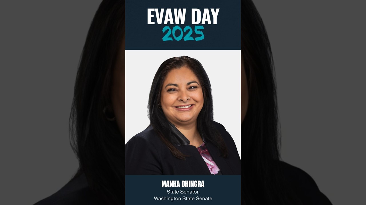 State leadership for safer communities with Senator Manka Dhingra | #16daysofactivism