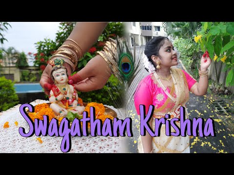 Swagatham Krishna || Semi-classical dance cover || Janmashtami special || Srijoni Mondal
