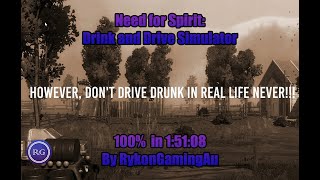 Bad Games Speedrunning - 'Need for Spirit: Drink and drive Simulator" 100% in 1h 51m 08s Former WR.