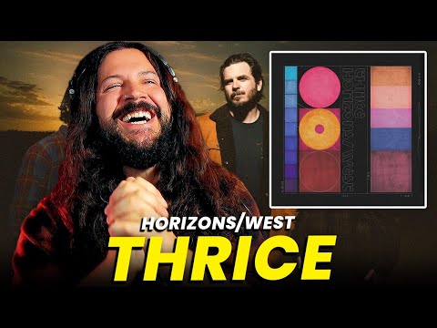 Thrice "Vesper Light" - "Horizons/West" ALBUM REACTION TEASER