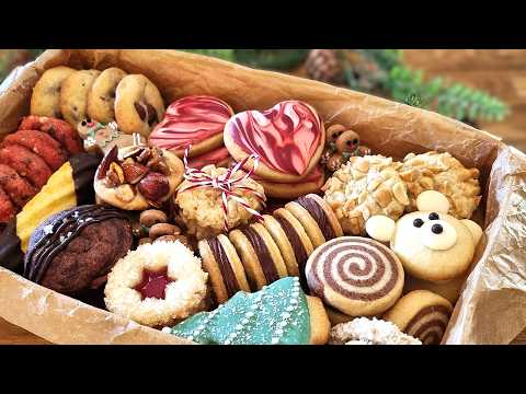 ONE Dough, 14 AMAZING Christmas Cookies🌲Easy Holiday Cookie Recipe