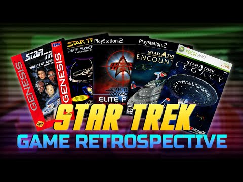Set Your Phasers on FUN! | A Star Trek Video Game Retrospective | 5 Console Games for Retro Gaming