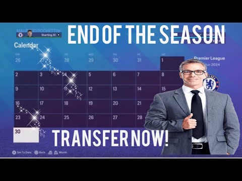 WHEN IS IT THE END OF THE SEASON IN EA FC 24 PLAYER CAREER MODE!