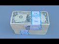 Unboxing $1000 BRICK $1 One Dollar Bills