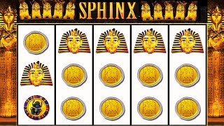 Huge Win on Sphinx Slot by IGT Massive Free Spins | Jackpot Explosion! Video