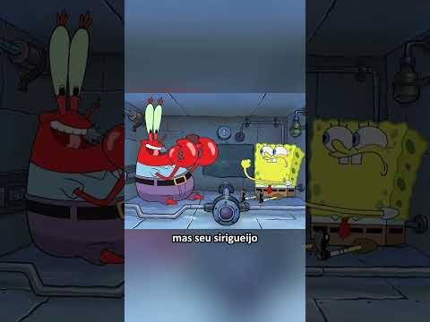 Pérola transforma Seu Sirigueijo e Bob Esponja em um carro de corrida