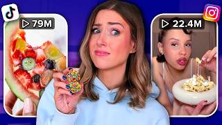 I Tried the MOST VIEWED Viral SNACKS on TIKTOK 🍿 What's Worth Making?