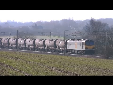 92011 6S94 Dollands Moor - Irvine @ Norton Crossing 27/02/13