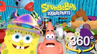 Spongebob Squarepants! - 360°  Pineapple Party?! - (The First 3D VR Dance Game Experience!)