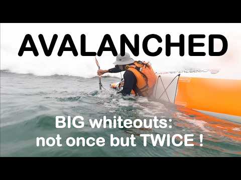Surfski AVALANCHE with custom surf ski leash