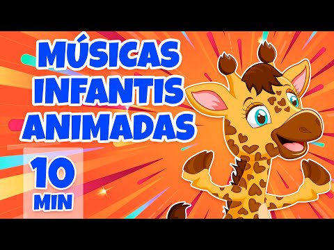 Músicas Infantis Animadas - Giramille 10 min | Desenho Animado Musical