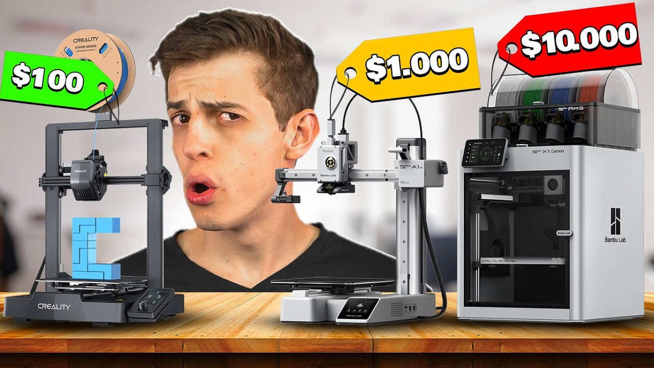 NÃO COMPRE UMA IMPRESSORA 3D ANTES DE ASSISTIR ESSE VÍDEO