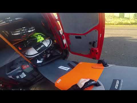 Carsington Water - 114 RRD X-Fire + 7.7m Loftsails Racingblade, inland windsurfing