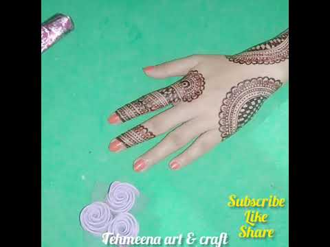 Henna design (mehndi design) mehndi for girls!!Arabic mehndi design /Indian mehndi design..