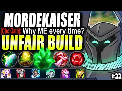 Learn how to play Mordekaiser with the most UNFAIR BUILD ~ LoL Meta Morde #22 Guide (Runes/Items)