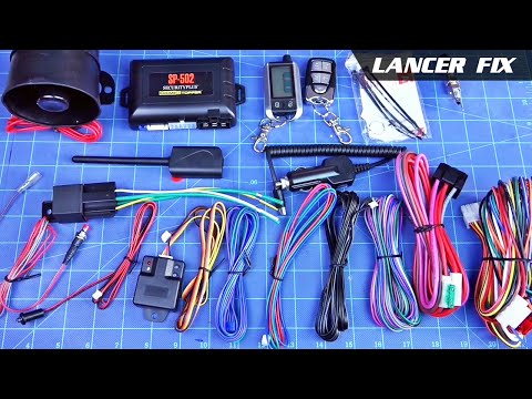 Lancer Fix 35 | Remote Start + Alarm SP-502 [English]