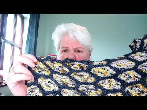 #knittingpodcast #giveaway.   Episode #6.  FOs, Pending WIPs & Giveaway (sunglasses may be needed) 😎