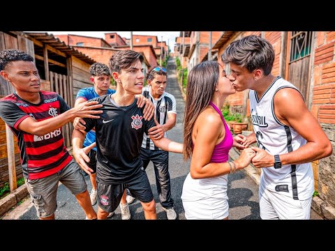 I kissed Fefe in front of the bullies!!