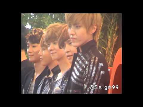 120727 EXO-M at Cho-du-Woody -Kris Luhan Lay focus [Ssign99]