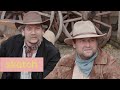 Een harp bij het cowboykampvuur | Cowboys