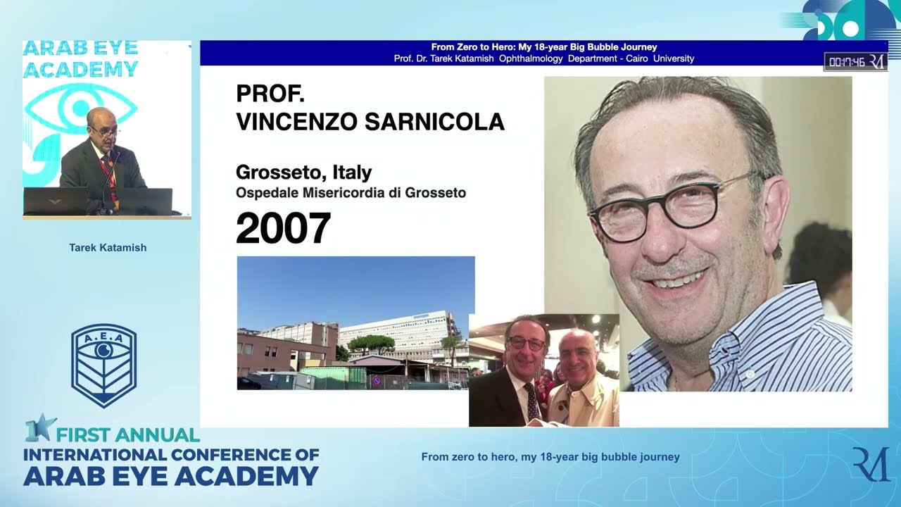 Keynote Lecture: From zero to hero, my 18 year big bubble journey | Prof. Dr. Tarek Katamish