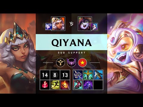 Qiyana Support vs Lulu - VN Master Patch 25.12