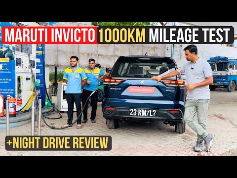 Maruti Suzuki Invicto Mileage Test 🔥 1000 KM 🔥| Most Detailed Drive Review