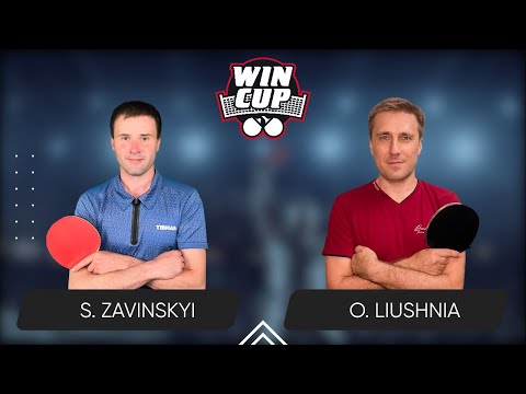 00:30 Serhii Zavinskyi - Oleksandr Liushnia West 6 WIN CUP 08.08.2024 | TableTennis WINCUP
