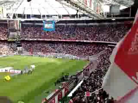 Ajax Roda Jc 1-0 mijn vast plekkie in de arena