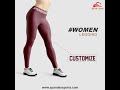 Customize Women Yoga Legging Spandex Sports